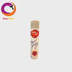 اسپری رنگ نقره ای گل نقش