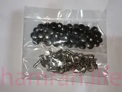 پرچ زیر و رو کف 9 (بلک نیکل) پایه 12 (کروم) یک رو