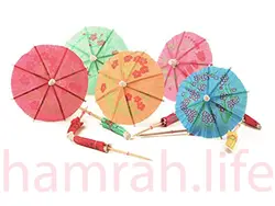 چتر خلالی بسته 1عددی