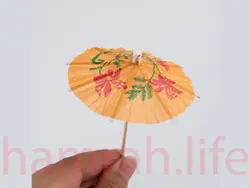 چتر خلالی ( فانتزی ) بسته 6 عددی