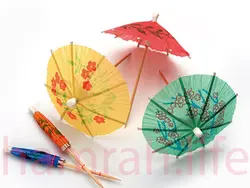 چتر خلالی ( فانتزی ) بسته 6 عددی