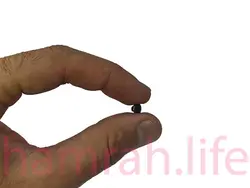 پرچ زیر و رو یک رو کف 6 پایه 6 میلی متر رنگ زرد قلم