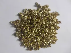 پرچ  زیر و رو دو رو کف 6 میلیمتر پایه 6 میلی متر طلایی