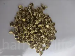 پرچ  زیر و رو دو رو کف 6 میلیمتر پایه 6 میلی متر طلایی