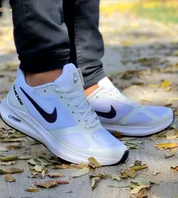 کفش کتونی اسپرت پسرانه و مردانه مدل نایک اسپیسر سفید تمام خوشگل و بادوام بااراسال رایگان