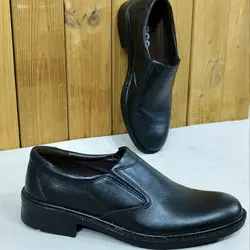 کفش چرم طبیعی مجلسی اداری  مردانه پاشنه دار زیره پیو طبی  مناسبه خوش سلیقه ها  با ارسال رایگان