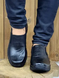 کفش چرم طبیعی مجلسی اداری  مردانه خوش پا و پرفروش طبی و راحت با ارسال رایگان