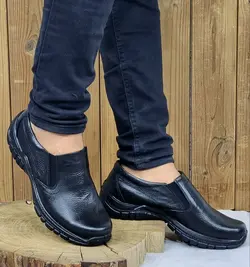 کفش چرم طبیعی مجلسی اداری  مردانه خوش پا و پرفروش طبی و راحت با ارسال رایگان