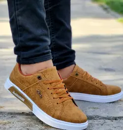 کفش اسپرت  ونس مردانه و پسرانه جدیدمدل کلارک رویه هورس خردلی با ارسال رایگان