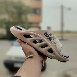 حراج تابستانه  دمپایی  مناسب برای اقایون خوش سلیقه کرمی  با ارسال رایگان