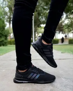 حراج ویژه کفش مردانه پسرانه مدل اسپیسر  مقاوممشکی تمام هولو گرامی با ارسال رایگان