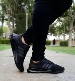 حراج ویژه کفش مردانه پسرانه مدل اسپیسر  مقاوممشکی تمام هولو گرامی با ارسال رایگان