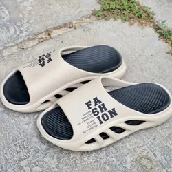 حراج تابستانه  دمپایی مردانه پسرانه مناسب برای خوش سلیقه ها کرمی  با ارسال رایگان