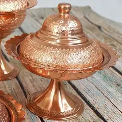 باقلوا خوری پایه دار ریز گل