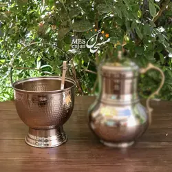 انبر و یخدان کروم
