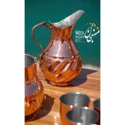 پارچ لب قو پیچی مسی