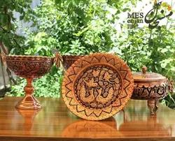 سرویس پذیرایی سیاه قلم مسی