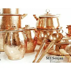 سرویس قابلمه و ماهیتابه مسی