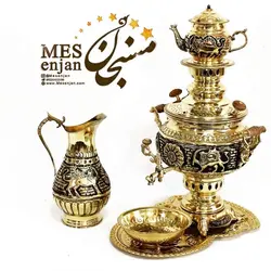 سماور سیاه قلم برنجی