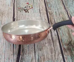 ماهیتابه تک دسته مسی