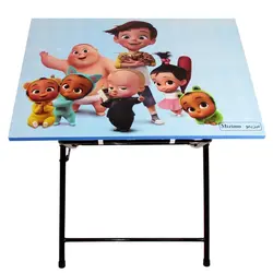 میز و صندلی تحریر تاشو فانتزی – طرح بچه رئیس