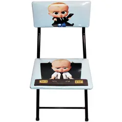 میز و صندلی تحریر تاشو فانتزی – طرح بچه رئیس