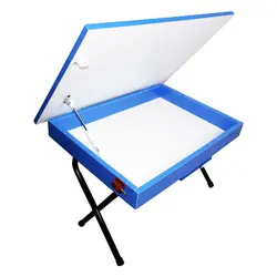 میز تحریر تاشو پایه کوتاه باکسدار فانتزی طرح بچه رئیس