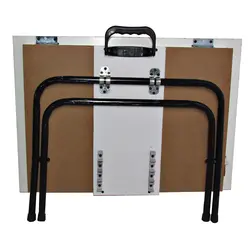 میز تحریر تاشو پایه کوتاه باکسدار فانتزی طرح بچه رئیس