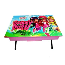 میز تحریر فانتزی تاشو زمینی باکسدار توت فرنگی 1