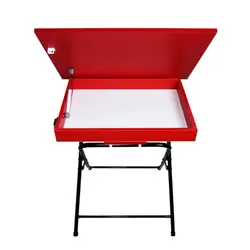 میز و صندلی تحریر تاشو باکسدار رنگی (4رنگ)