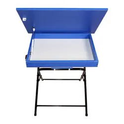 میز و صندلی تحریر تاشو باکسدار رنگی (4رنگ)