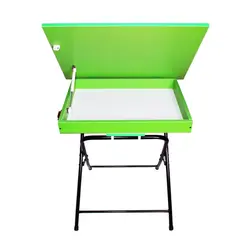 میز و صندلی تحریر تاشو باکسدار رنگی (4رنگ)