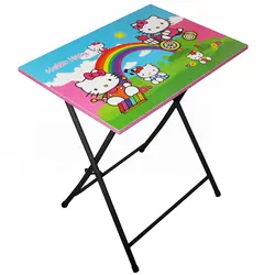 میز و صندلی تحریر تاشو فانتزی طرح کیتی 3