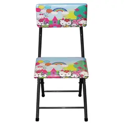 میز و صندلی تحریر تاشو فانتزی طرح کیتی 3