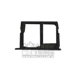 خشاب سیم کارت-مموری کارت سامسونگ جفتی SIM-SD HOLDER SAMSUNG J5 PRIME-J7 PRIME-G570-G610 BLACK