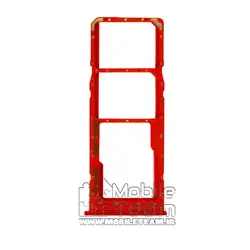 خشاب سیم کارت SIM HOLDER SAMSUNG A10S-A107-A20S-A207 RED-2SIM