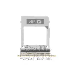 خشاب سیم کارت SIM HOLDER SAMSUNG A520-A720 GOLD 2SIM+MMC