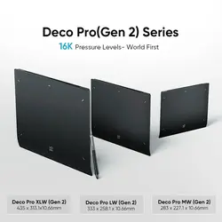 قلم نوری ایکس پی پن مدل Deco Pro LW Gen 2