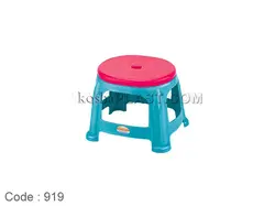 چهارپایه کوتاه دورنگ 919