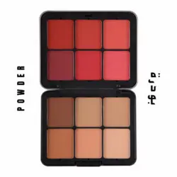 پالت کانتور و رژگونه خشک فیوچر میکاپ FUTURE MAKE UP powder palette