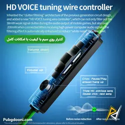 هندزفری گیمینگ سیمی پلکستون Plextone G20 اورجینال
