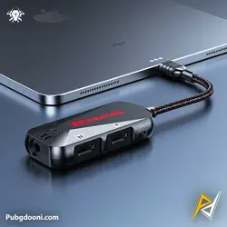 مبدل تایپ C گیمینگ پلکستون Plextone GS1 اورجینال