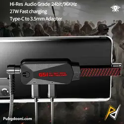 مبدل تایپ C گیمینگ پلکستون Plextone GS1 اورجینال