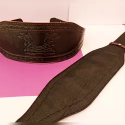 کمربند بدنسازی چرم