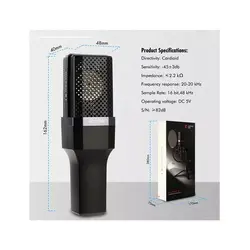 میکروفون استودیویی یانمای مدل MICPRO X1