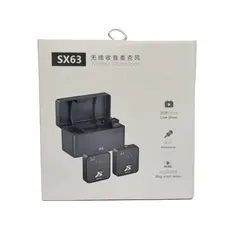 میکروفن بی‌سیم دوتایی مدل sx 63