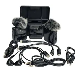 میکروفن بی‌سیم دوتایی مدل sx 63