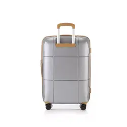 چمدان اکولاک ژاپن - مدل اطلس نقره‌ای