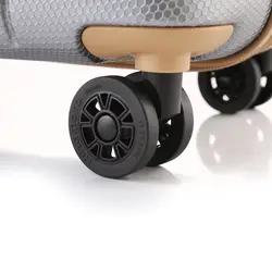 چمدان اکولاک ژاپن - مدل اطلس نقره‌ای