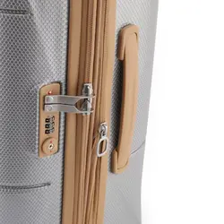 چمدان اکولاک ژاپن - مدل اطلس نقره‌ای